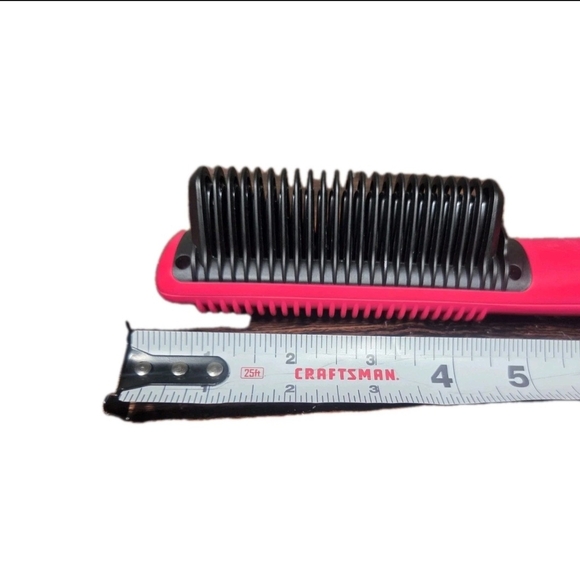 Straight Ahead Pro Glider 2.0 Pink Hot Styling Comb Tested Works! - Picture 4 of 5